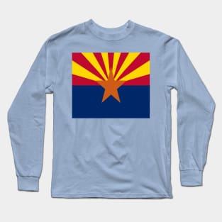 Flag of Arizona. USA Long Sleeve T-Shirt